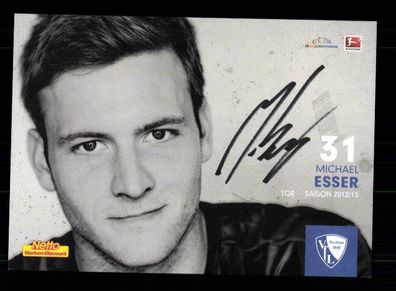 Michael Esser Autogrammkarte VFL Bochum 2012-13 Original Signiert