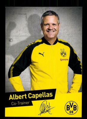 Albert Capellas Druck Autogrammkarte Borussia Dortmund 2017-18