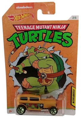 Mattel Hot Wheels GJV11 Teenage Mutant Ninja Turtles Modellauto Michelangelo 1:6