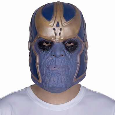 Verkleidung Party-Maske Thanos-ähnlich für Halloween Karneval Fastnacht