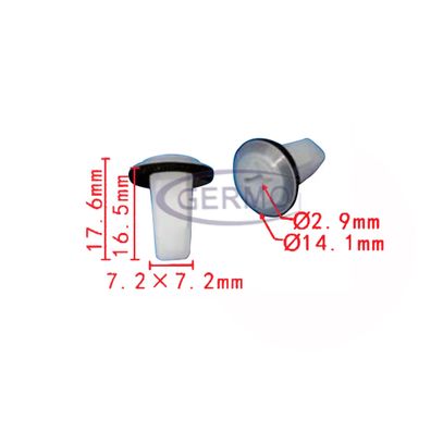 10 x 9751922000 Befestigungs-Clip Druckknopf Klammer Clips passend für Hyundai
