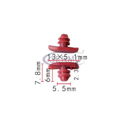 10 x 8213337000 Befestigungs-Clip Druckknopf Klammer Clips passend für Hyundai