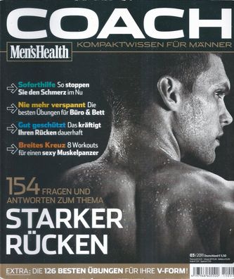 Men´s Health COACH - Kompaktwissen für Männer 3/2011 Starker Rücken