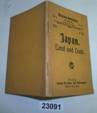 Miniatur Bibliothek Nr. 636 - Japan Land und Leute.