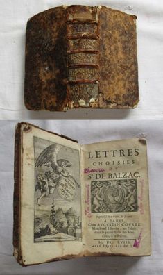 Lettres choisies du Sr. De Balzac