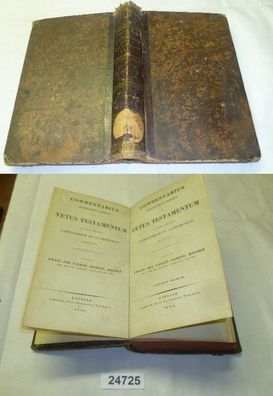 Commentarius grmmaticus criticus in Vetus Testamentum in usum maxime Gymnasiorum et A