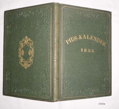 Pius Kalender für das Jahr 1855