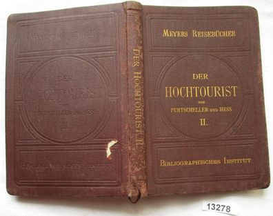 Meyers Reisebücher : Der Hochtourist in den Ostalpen - 2. Salzburger Kalkalpen, Oberö