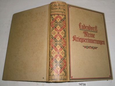 Ludendorff, Meine Kriegserinnerungen 1914-1918