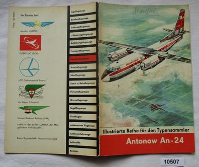 Antonow An-24 - Illustrierte Reihe für den Typensammler mit Variant-Modell, Heft 19