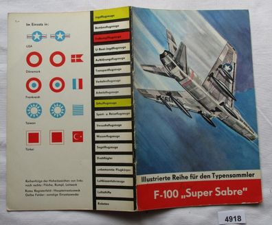 North American F-100 "Super Sabre" - Illustrierte Reihe für den Typensammler mit Vari