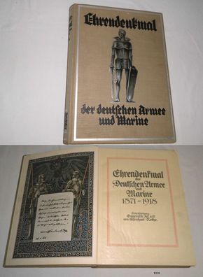 Ehrendenkmal der Deutschen Armee und Marine 1871-1918