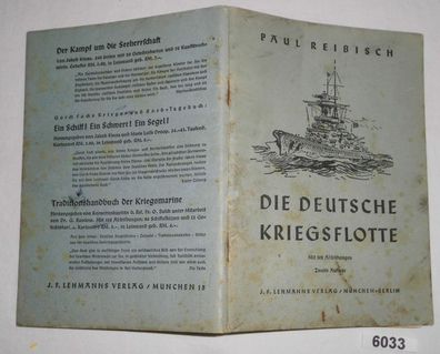 Die Deutsche Kriegsflotte - Leitfaden zu den Wandtafeln deutscher Kriegsschiffe