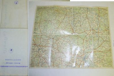 Landkarte Maßstab 1 : 800 000 Blatt Magdeburg