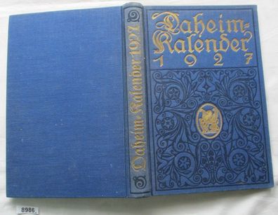 Daheim-Kalender für das Deutsche Reich auf das Jahr 1927