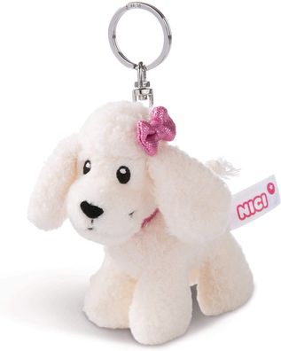 NICI 44260 - Plüschanhänger - Pudel (10cm) Hund Anhänger Schlüsselanhänger Dog