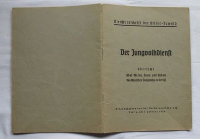 Der Jungvolkdienst - Dienstvorschrift der Hitler-Jugend