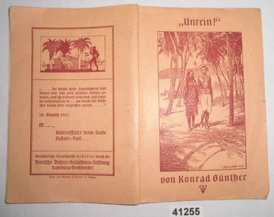 Unrein! - Eine Erzählung aus Ceylon (Volksbücher der Deutschen Dichter-Gedächtnis-Sti