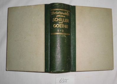 Briefwechsel zwischen Goethe und Schiller