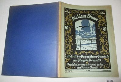 Die blaue Blume - Zeitschrift der Romantischen Gemeinde zur Pflege der Romantik 2. He