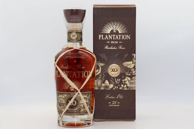 Plantation 20th Anniversary Extra Old Rum Barbados 0,7 ltr.
