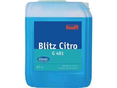 BUZIL 1670092 Alkoholreiniger Blitz Citro G 481 10 l