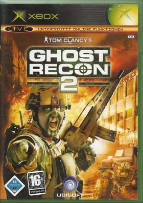 Tom Clancys Ghost Recon 2 (Microsoft Xbox, 2004, DVD-Box) Zustand gut
