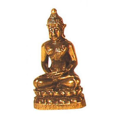 Buddha aus Messing 3 cm Figur Statue Skulptur Buddhismus Feng-Shui FM01