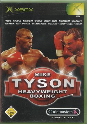 Mike Tyson Heavyweight Boxing (Microsoft Xbox, 2002, DVD-Box) Top Zustand