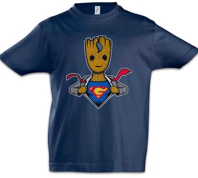Super Groot Kinder Jungen T-Shirt Guardians of the Fun Man Tree Comic Galaxy Movie S