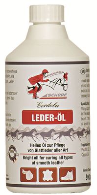 SCHOPF Riders® Cordoba Leder-Öl, 500 ml