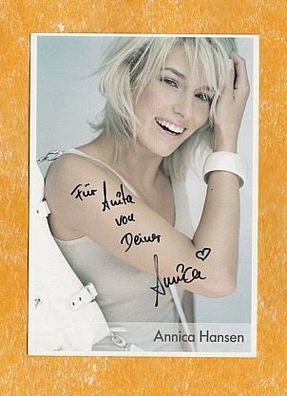 Annica Hansen - persönlich signiert
