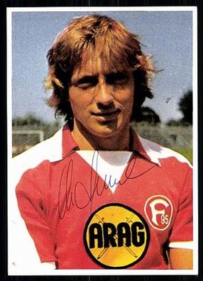 Horst Szymanek Fortuna Düsseldorf 70er Jahre TOP AK Original Signiert