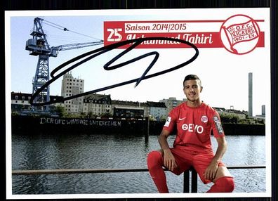 Mohammed Tahiri Kickers Offenbach 2014-15 Original Signiert + A 87108