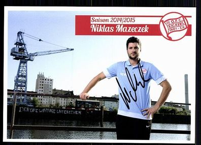 Niklas Mazeczek Kickers Offenbach 2014-15 Original Signiert + A 87113