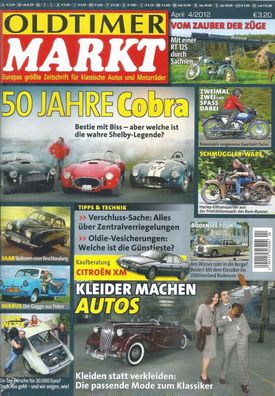Oldtimer Markt 4/2012 - 50 Jahre Cobra. Bestie mit Biss