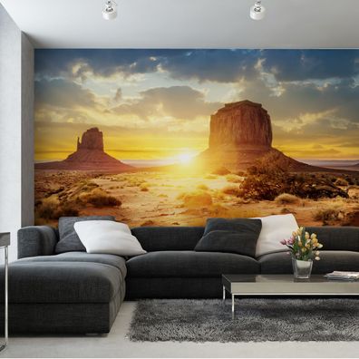 Muralo Selbstklebende Fototapeten XXL Wohnzimmer Landschaft Wüste 3D 3657