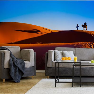 Muralo Selbstklebende Fototapeten XXL Wohnzimmer Wüste Landschaft 3D 3661