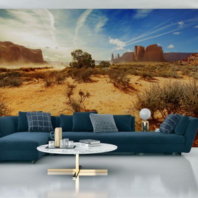 Muralo Selbstklebende Fototapeten XXL Wohnzimmer Wüste Amerika 3D 3662