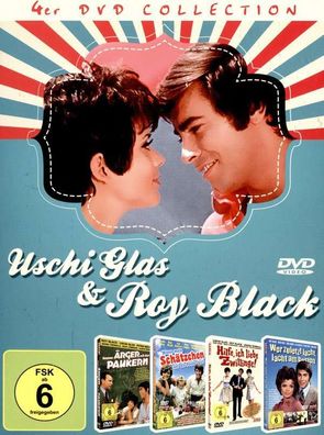 Uschi Glas & Roy Black 4DVD Collection Ilja Richter, Georg Thomalla Komödie