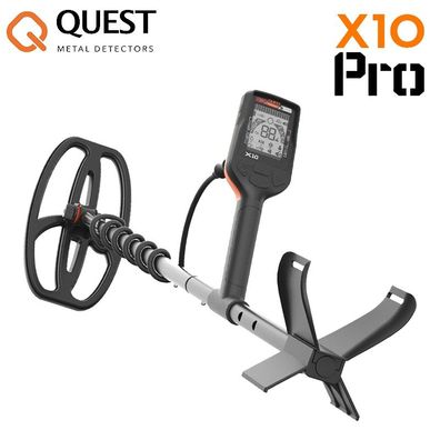 Quest X10 Pro Wasserdichter Metalldetektor