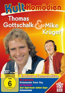 Kultkomödien Thomas Gottschalk Sammeledition 5DVDs Neu Komödie Mike Krüger