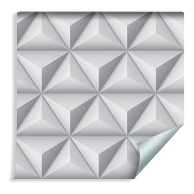 10m VLIES TAPETE Rolle Geometrie Modern Pyramiden 3D Effekt Xxl 179