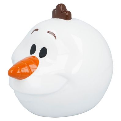 Stor Disney Frozen Eiskönigin 3D Olaf Keramik Spardose Money Bank Sparschwein