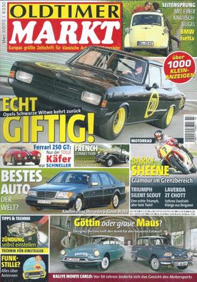 Oldtimer Markt 3/2013 Echt giftig - Opels Schwarze Witwe kehrt zurück