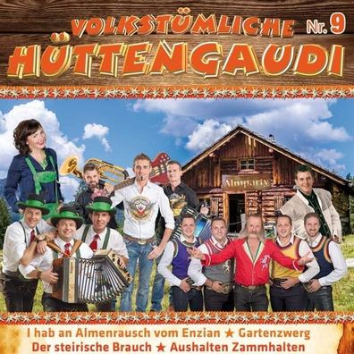 Volkstümliche Hüttengaudi Nr.9 2CD's Neu Schlager Volksmusik