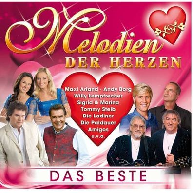 Melodien der Herzen Das Beste 2CD's Neu Volksmusik Schlager