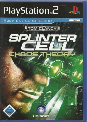Tom Clancys Splinter Cell: Chaos Theory (Sony PlayStation 2, 2005, DVD-Box)