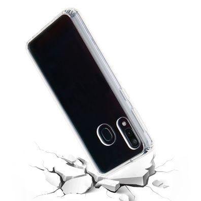 Vivanco Anti Shock Cover für Samsung Galaxy A20e Safe and Steady Hardcase