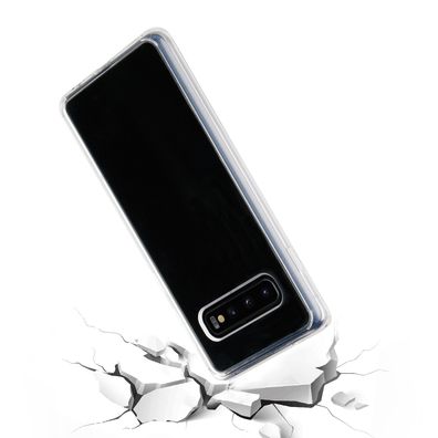 Vivanco Anti Shock Cover für Samsung Galaxy S10 Safe and Steady Hardcase